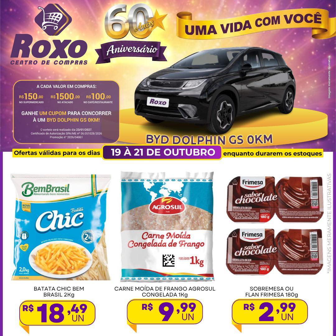 Ofertas de Início de Semana ROXO💜💜💜